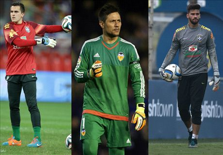Who is Brazil's first-choice goalkeeper?
