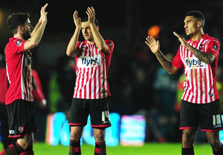 Stand evacuated at Exeter game