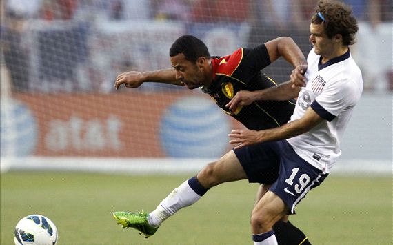 Moussa Dembele, Belgium; Graham Zusi, United States, USA