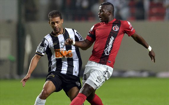 Atletico MG vs Tijuana - Duvier Riascos, Pierre