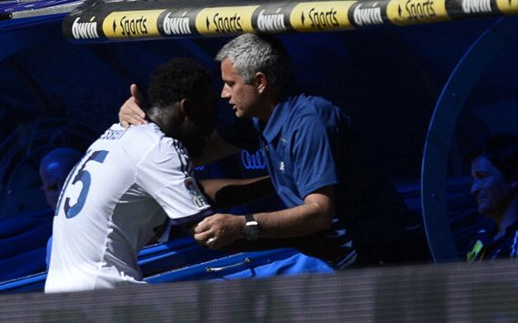 Michael Essien y José Mourinho, Real Madrid