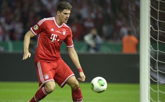 German Cup: Bayern Munich - VfB Stuttgart, Mario Gomez