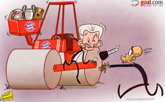 Cartoons of the season 2012-13 - Vorsprung durch fussball: Guardiola gets keys to Bayern Munich ...