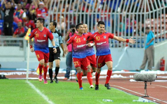 Pahang vs Johor Darul Takzim - Andrezinho goal celebration