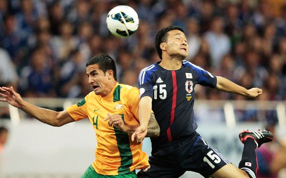 Tim Cahill - Socceroos - Australia - Konno - Japan