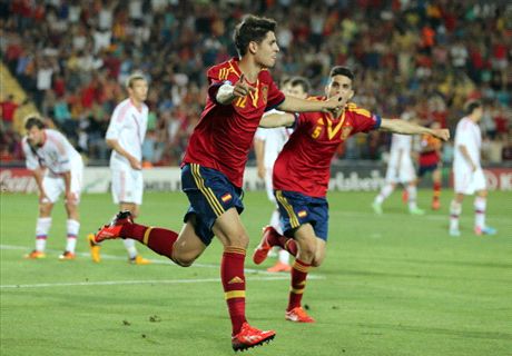 Álvaro Morata quiere la clasificación lo antes posible
