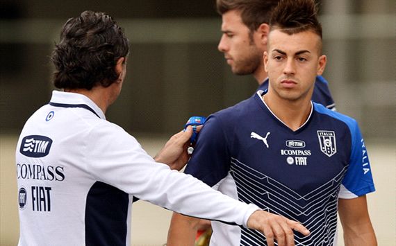 Prandelli & El Shaarawy - Italy