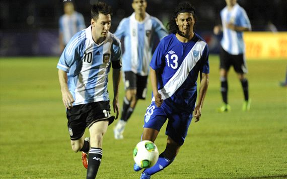 Messi - Argentina v Guatemala