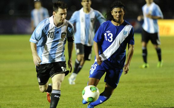 Messi Guatemala-Argentina