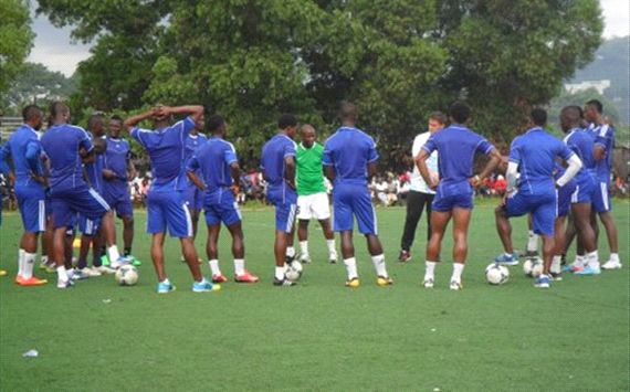 Sierra Leone team training