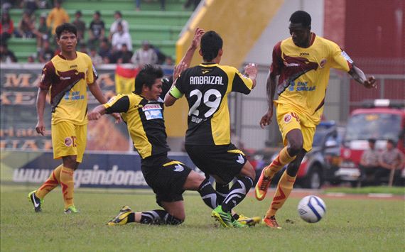 Sriwijaya vs Gresik United (GOAL.com/Antara)