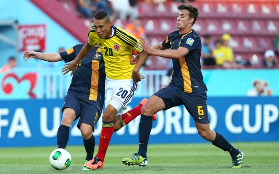 Brayan Perea - Colombia - Jackson Irvine - Australia - Young Socceroos