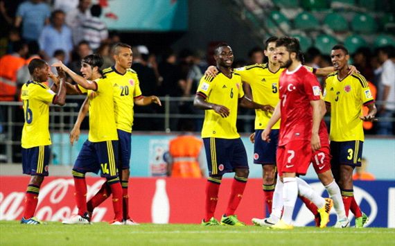 Turquía vs Colombia - Mundial Sub20