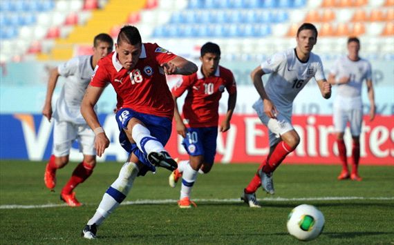 nicolás castillo - chile - inglaterra - sub 20