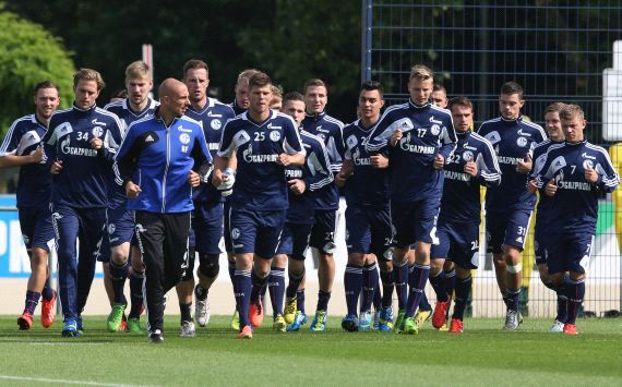 Trainingsauftakt bei Schalke 04