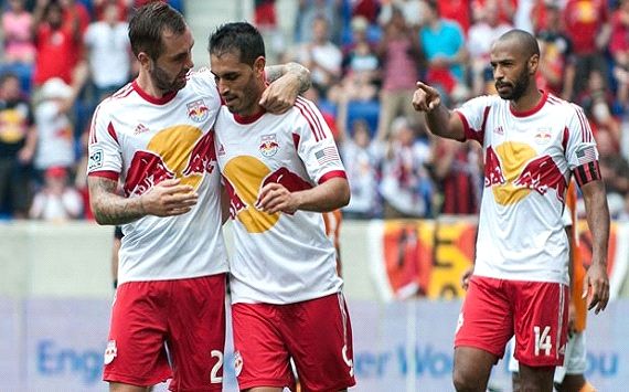 Fabián, Espíndola, Jonny Steele, Thierry Henry - RBNY