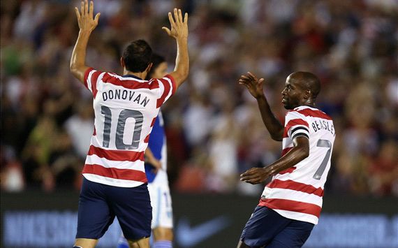 Landon Donovan, DaMarcus Beasley, USA, United States