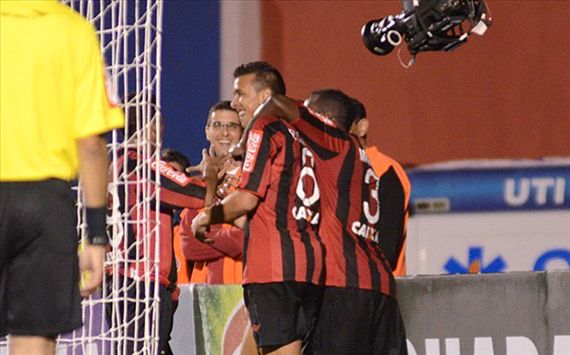 Atletico Paranaense comemoração