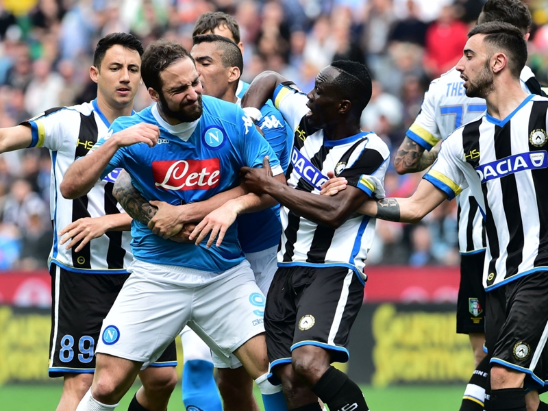 Napoli appeal Higuain four-game ban