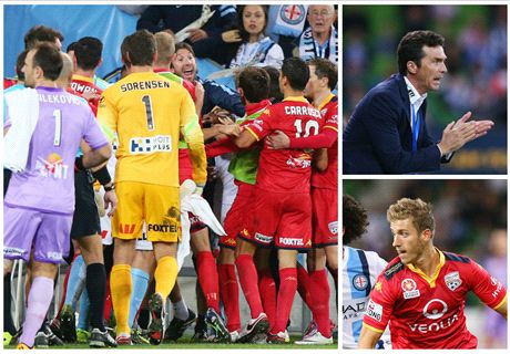 WATCH: Incredible half-time brawl
