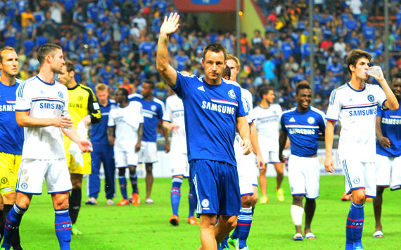 Malaysia vs Chelsea in pictures