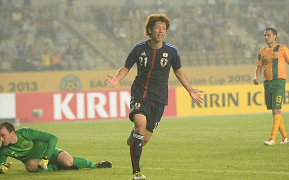 Yuya Osako, Japan v Australia (EAFF Cup)