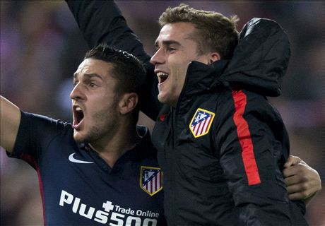 Griez lightning! Barca treble hopes end