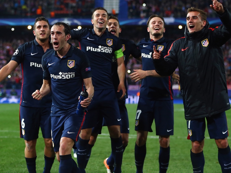 Atletico 'privileged' to be in the semis alongside Bayern