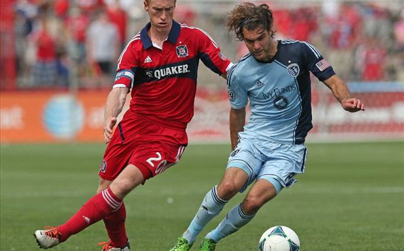 Graham Zusi, Jeff Larentowicz; Chicago Fire, Sporting Kansas City