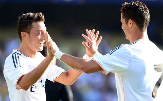 Mesut Ozil, Cristiano Ronaldo, Real Madrid