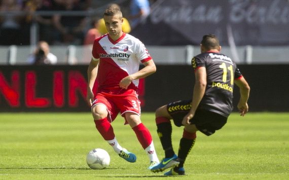Timothy Derijck, Xander Houtkoop, FC Utrecht - Go Ahead Eagles