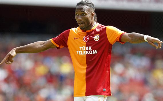 Galatasaray striker Didier Drogba