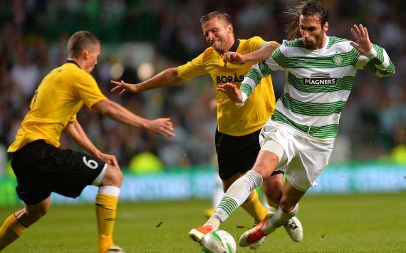 Celtic vs Elfsborg - UEFA Champions League - Giorgos Samaras