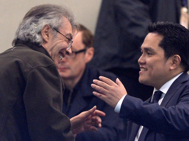 Inter, il presidente Thohir e Steven Zhang a cena con Moratti e Pioli