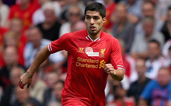 Luis Suarez of Liverpool