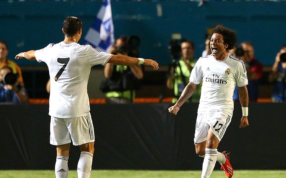 Cristiano Ronaldo and Marcelo - Real Madrid vs. Chelsea