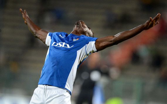 SuperSport United's Gyimah celebrates