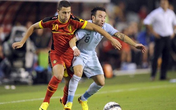 Friendly : Eden Hazard vs Mathieu Valbuena (Belgium vs France)