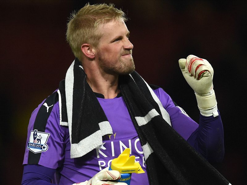 Peter and Kasper Schmeichel become the second father-son duo to win the Premier League