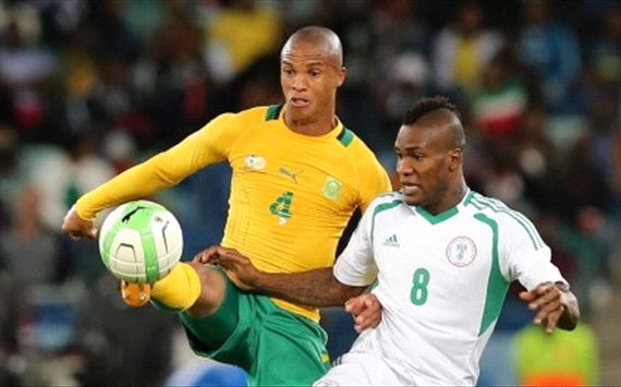 Thabo Nthethe of South Africa and Brown Ideye of Nigeria