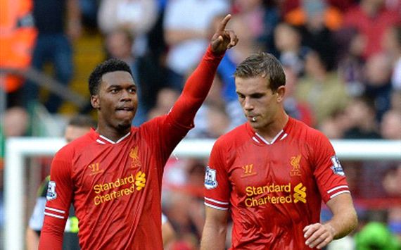 Daniel Sturridge - Jordan Henderson liverpool - stoke