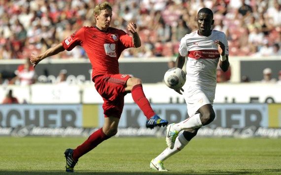 Germany: VfB Stuttgart - Bayer Leverkusen, Stefan Kiessling, Antonio Ruediger