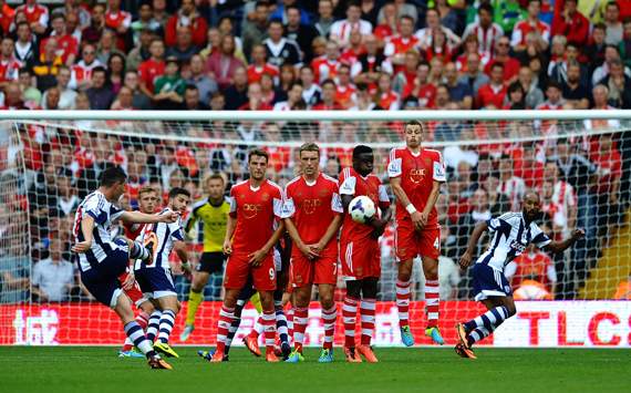 EPL: m James Morrison, West Bromwich Albion v Southampton