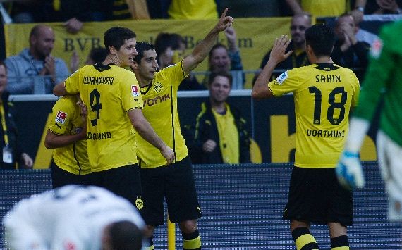 Borussia Dortmund - Eintracht Braunschweig; Bundesliga