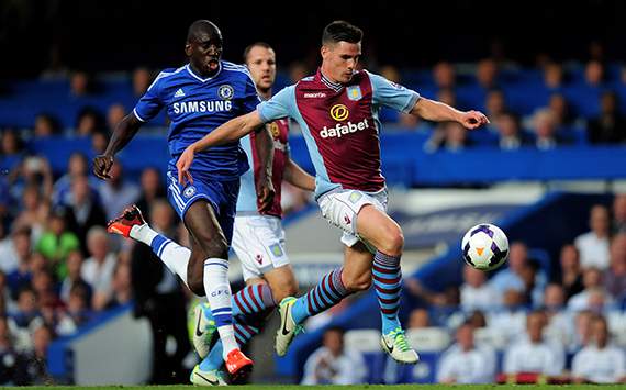 EPL - Chelsea v Aston Villa, Christian Benteke