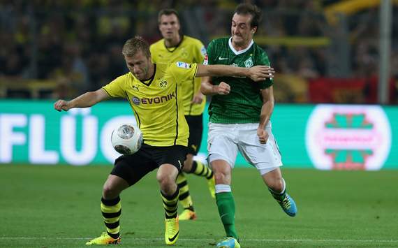 Borussia Dortmund v Werder Bremen - Bundesliga, Luca Caldirola; Jakub Blaszczykowski