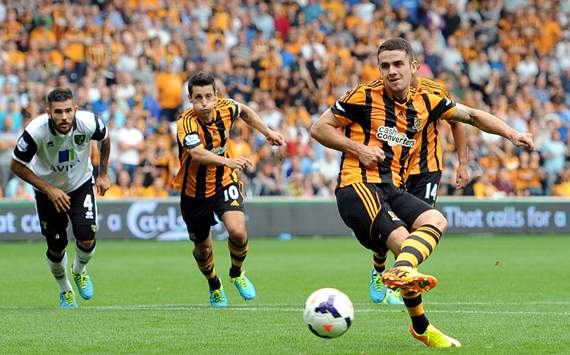 EPL: Robbie Brady, Hull City v Norwich City