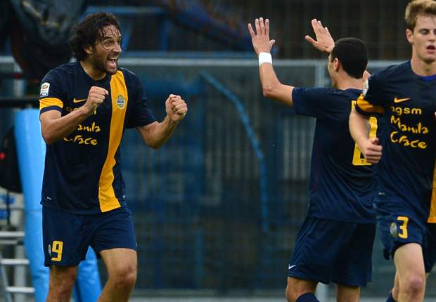 Luca Toni - Verona-Milan - Serie A (Getty Images)