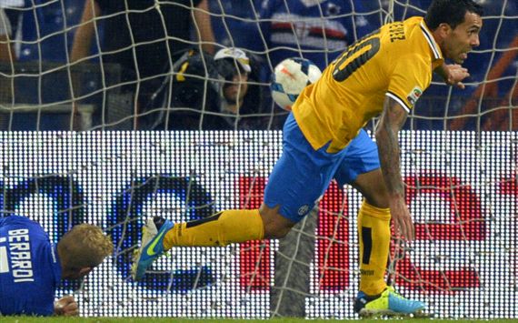Carlos Tevez - Sampdoria-Juventus