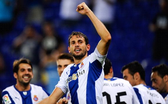 Stuani, Espanyol v Valencia - Liga BBVA